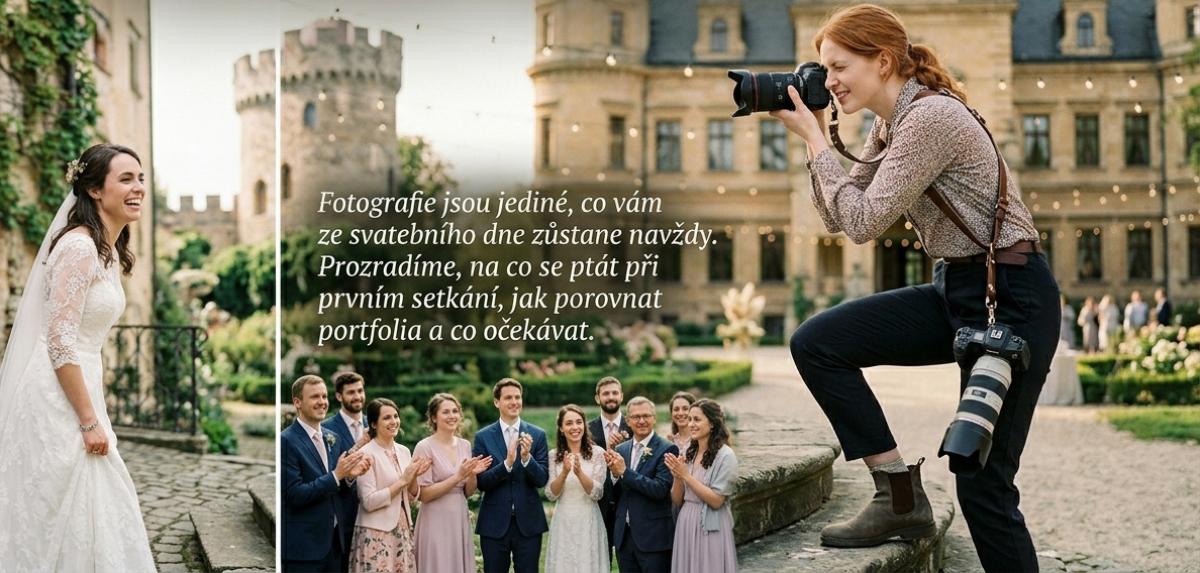 Jak vybrat správného fotografa na svatbu